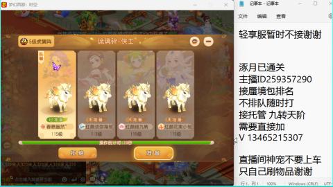 接九转蜃境托管~