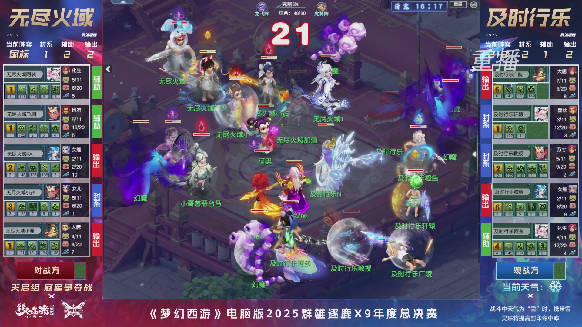 【重播】2025群雄逐鹿X9年度总决赛