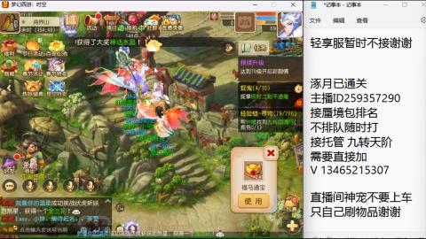 接九转蜃境托管~