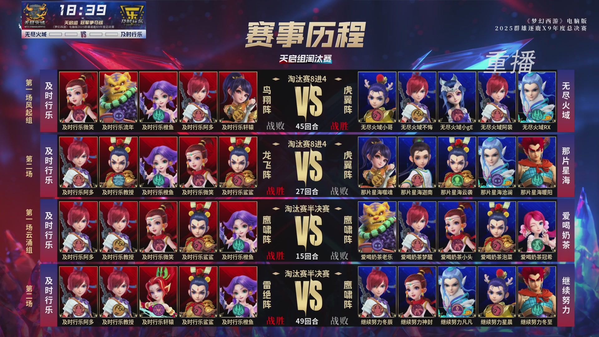 【重播】2025群雄逐鹿X9年度总决赛