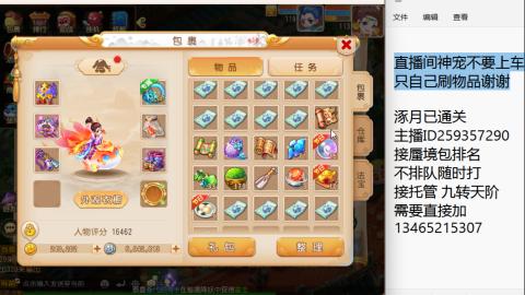 接九转蜃境托管~