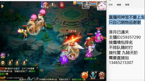 接九转蜃境托管~