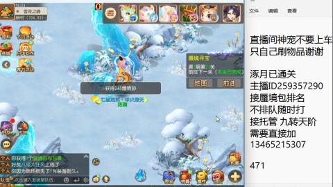 接九转蜃境托管~