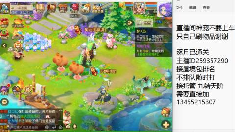 接九转蜃境托管~