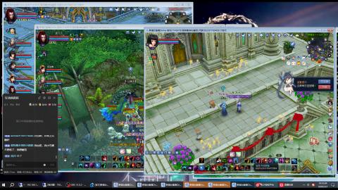 3组大二同时进行