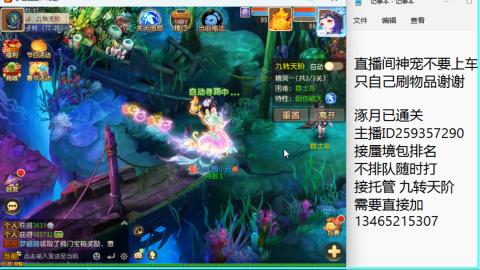 接九转蜃境托管~