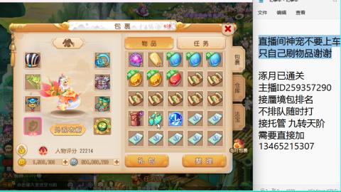 接九转蜃境托管~