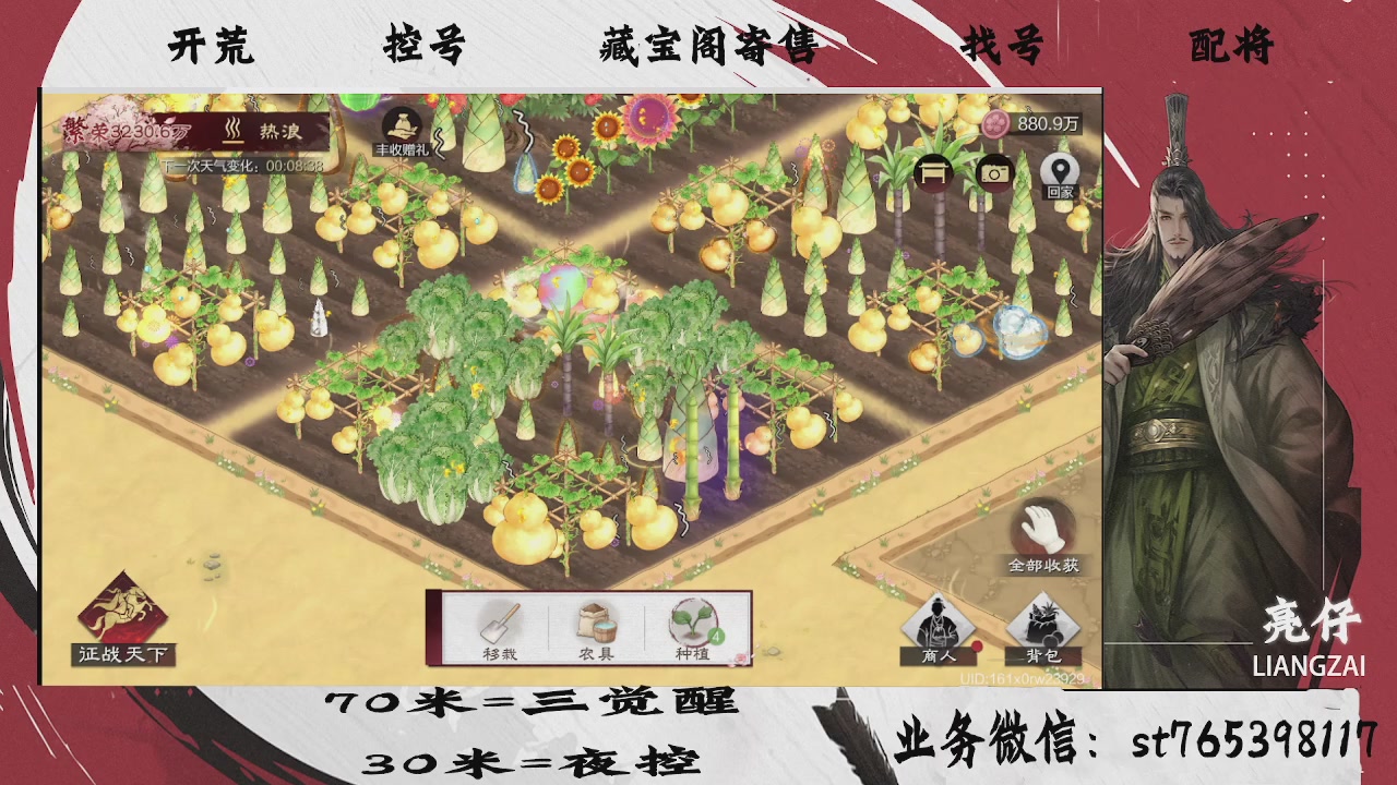 过年不休息，接开荒，夜控，找号，寄售