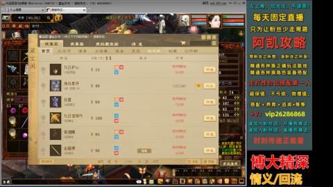 阿凯搭配装备中