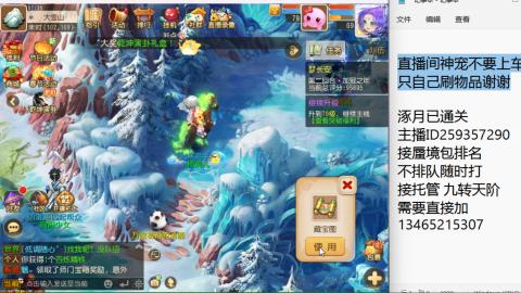 接九转蜃境托管~