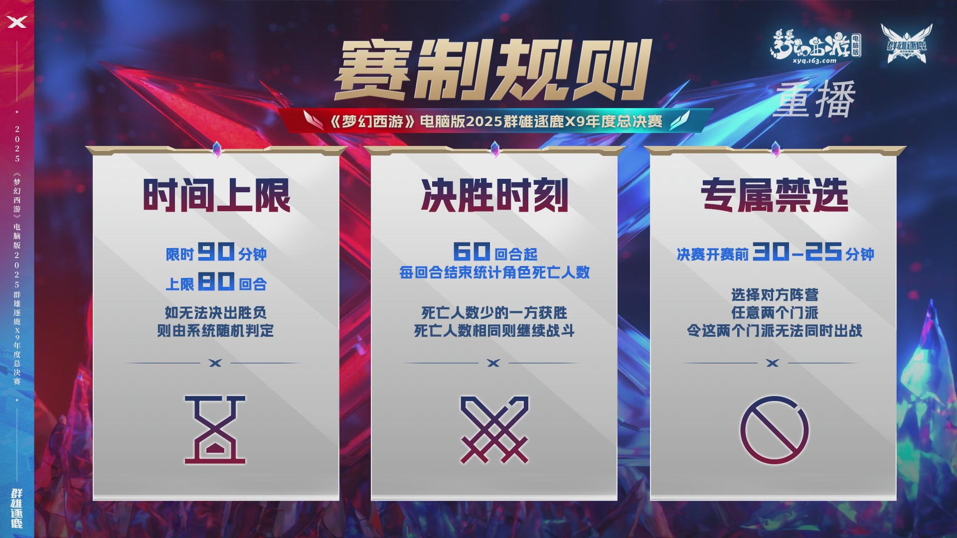 【重播】2025群雄逐鹿X9年度总决赛