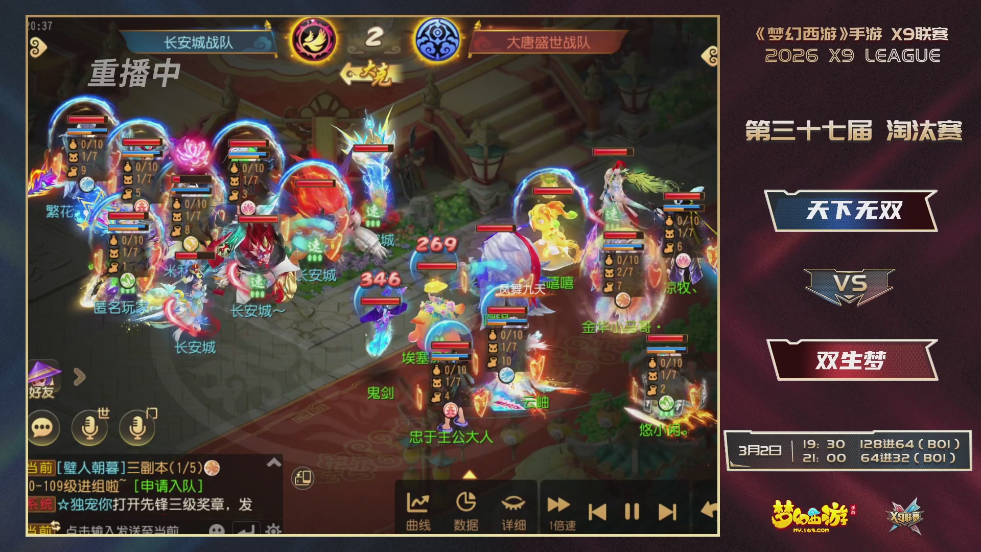 第37届梦幻西游手游X9联赛
