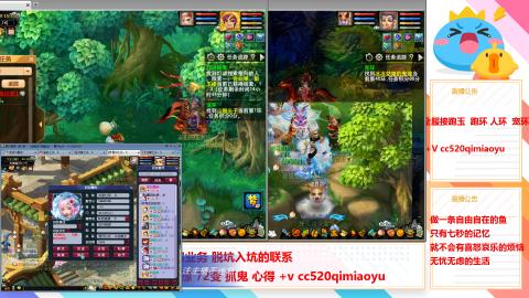 全服接跑环 跑玉 机缘 72变 抓鬼 心