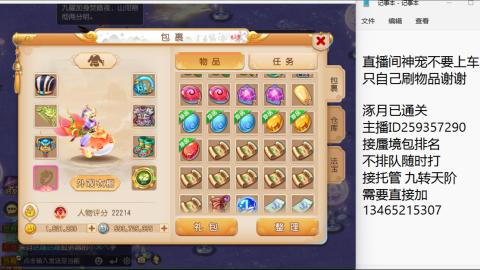 接九转蜃境托管~