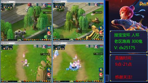 接宝宝环人环老区跑商抓鬼