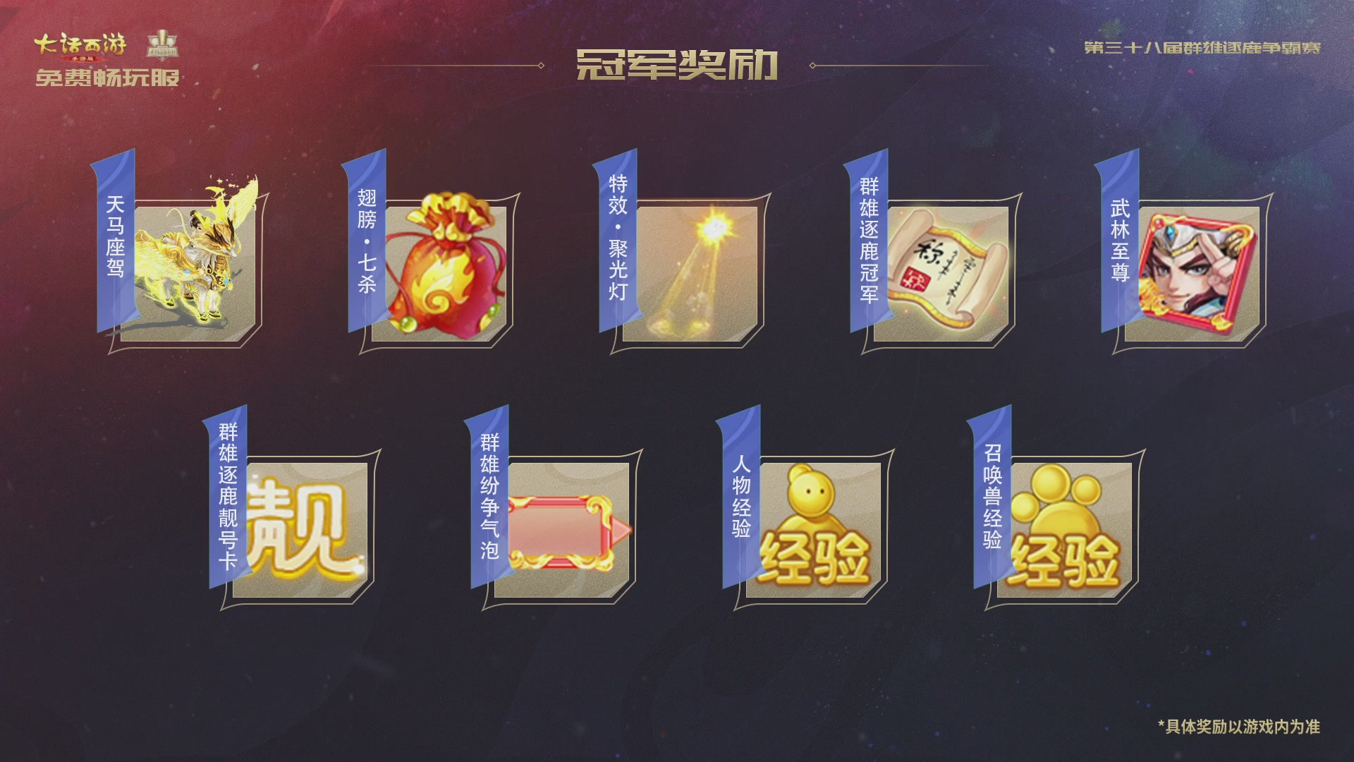 第38届群雄逐鹿争霸赛