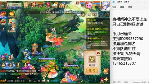 接九转蜃境托管~