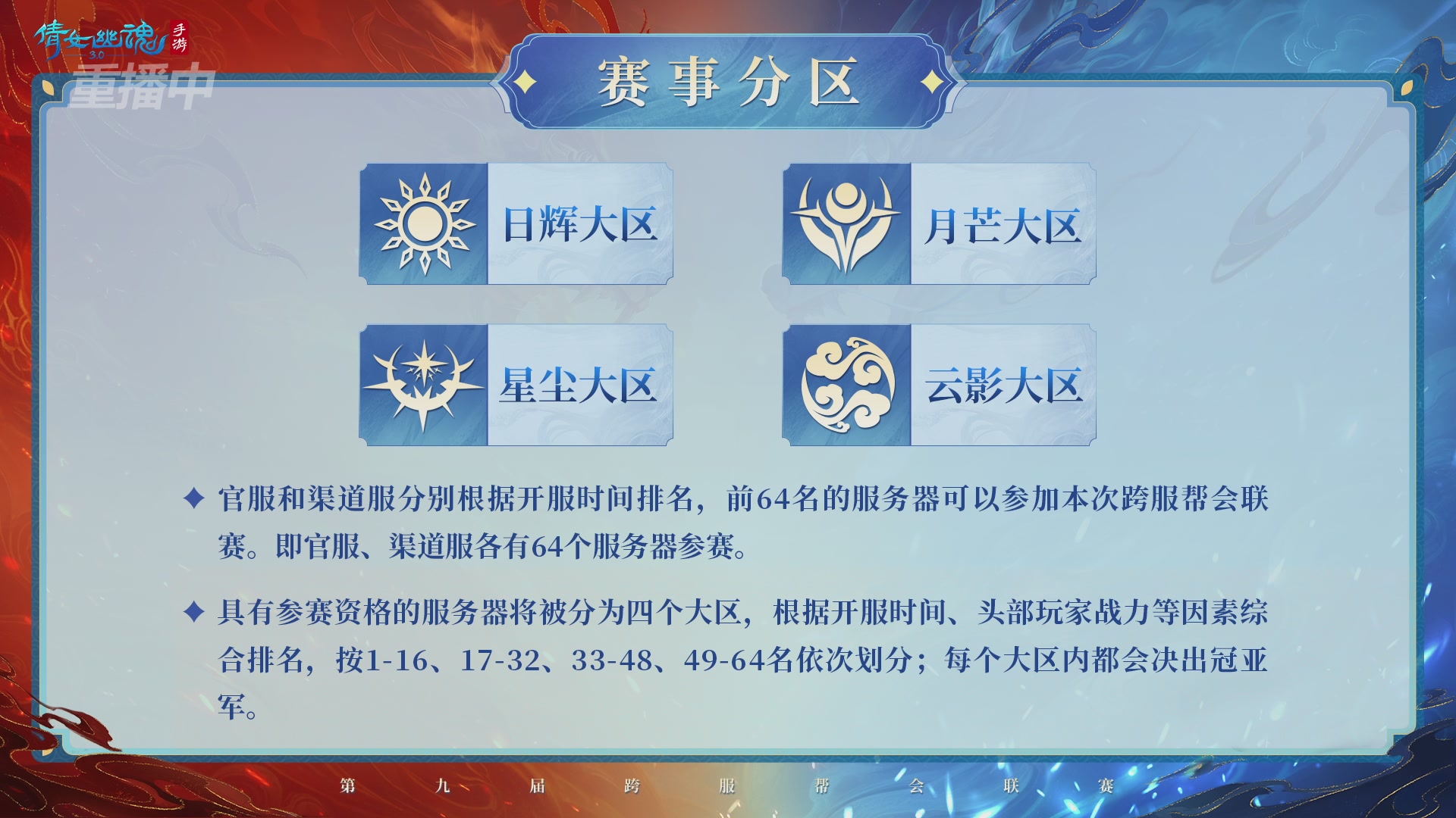 【重播】第九届跨服帮会联赛Day4总决赛