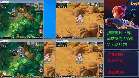 接宝宝环人环老区跑商抓鬼