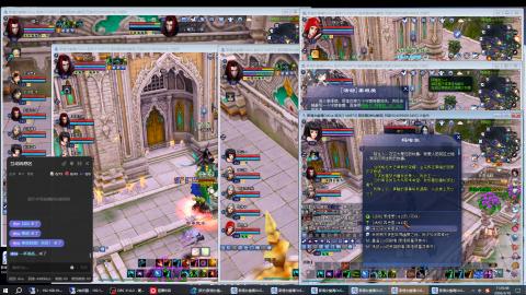 3组大二同时进行