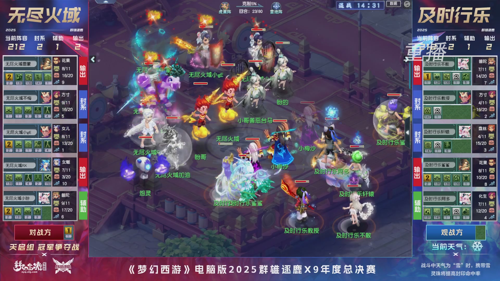 【重播】2025群雄逐鹿X9年度总决赛