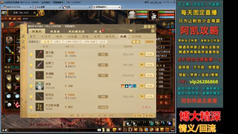 阿凯搭配装备中