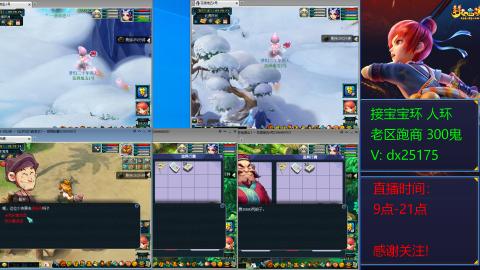 接宝宝环人环老区跑商抓鬼