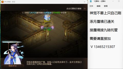 接九转蜃境托管~