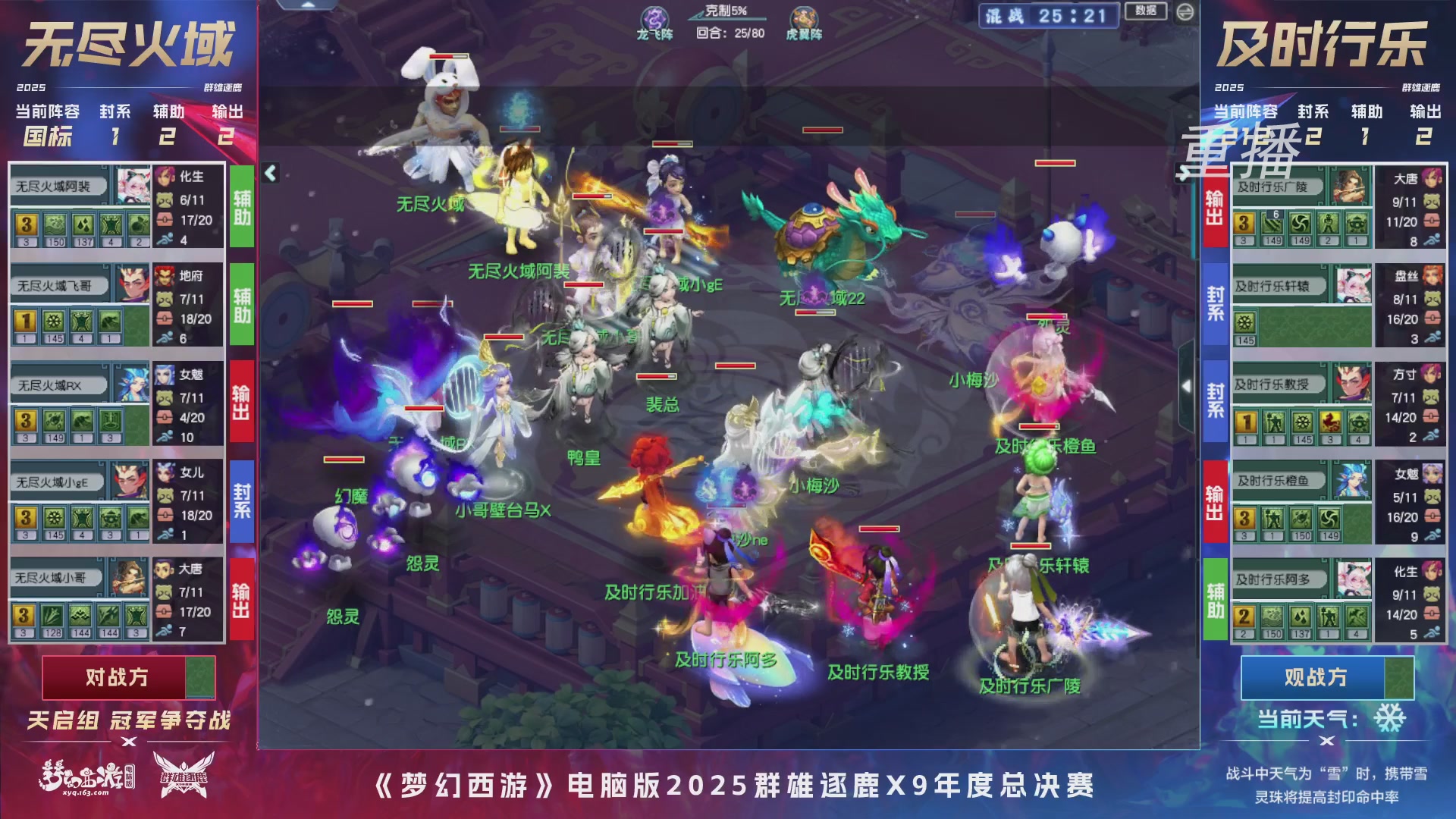 【重播】2025群雄逐鹿X9年度总决赛