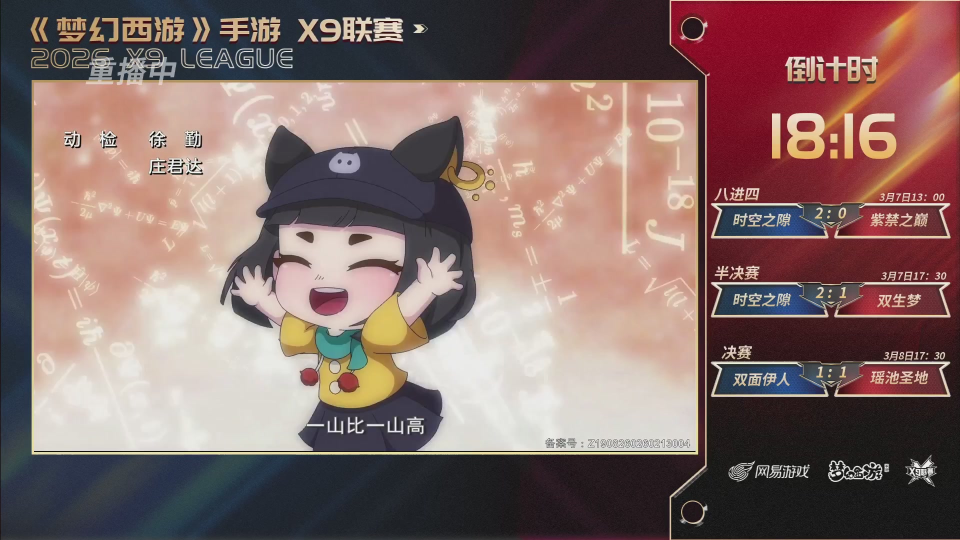 第37届梦幻西游手游X9联赛