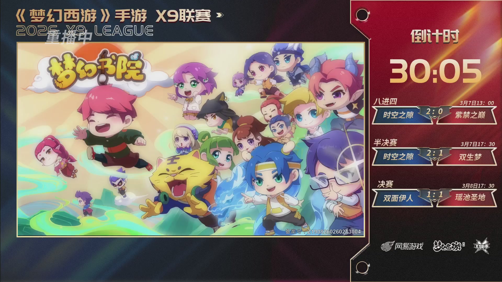 第37届梦幻西游手游X9联赛