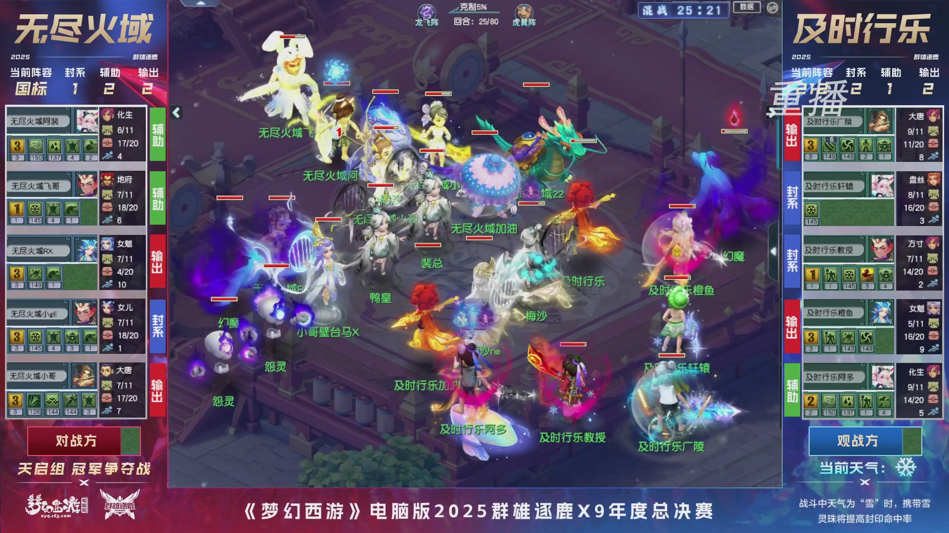 【重播】2025群雄逐鹿X9年度总决赛