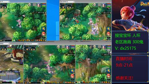 接宝宝环人环老区跑商抓鬼