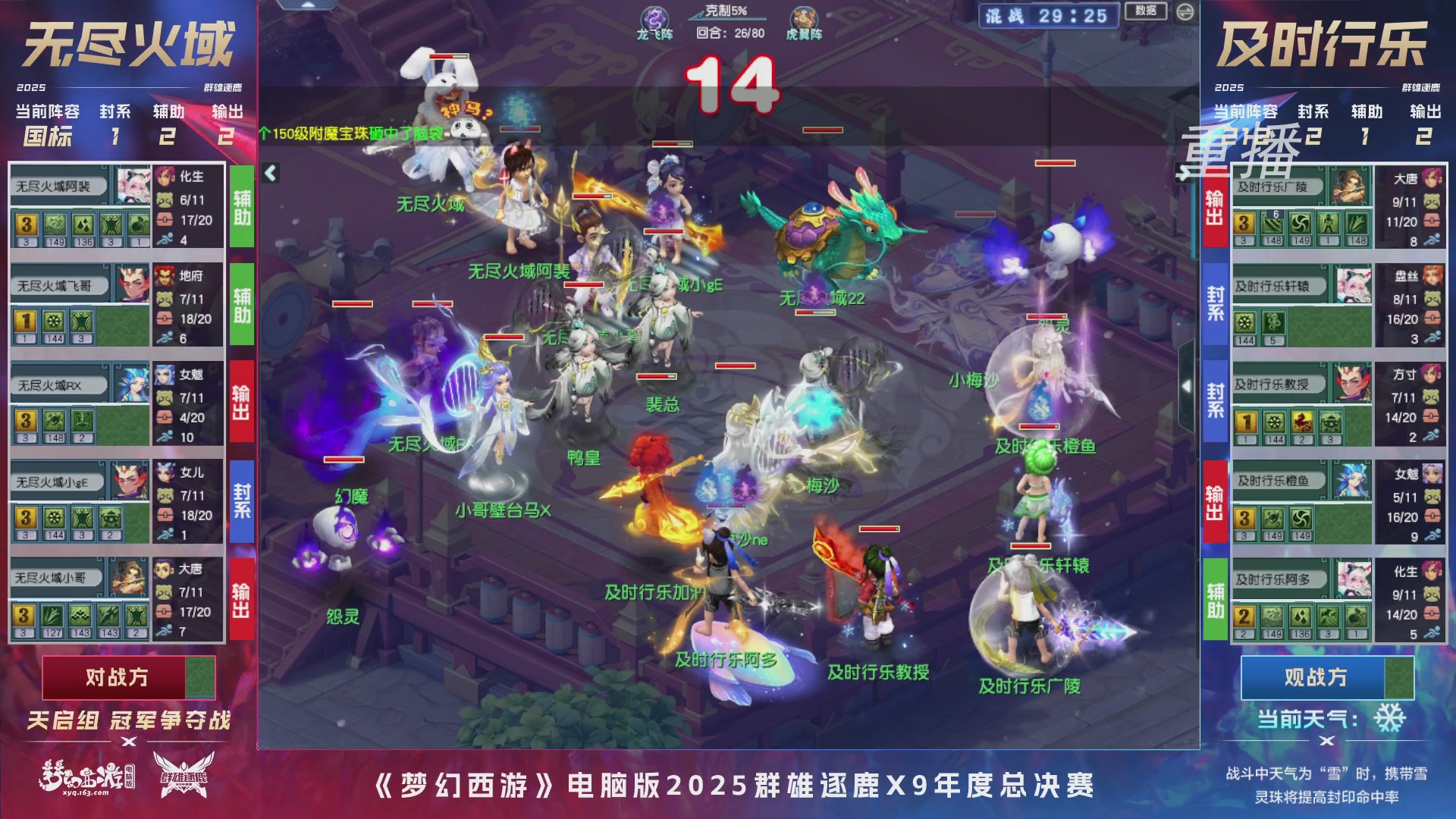 【重播】2025群雄逐鹿X9年度总决赛