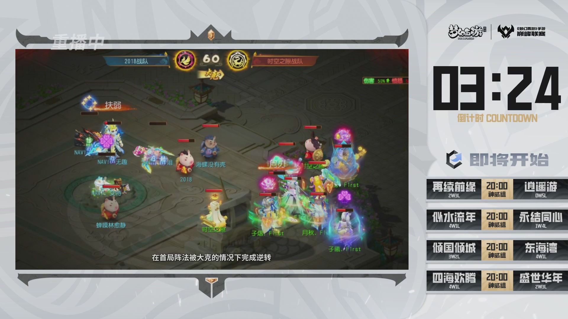 梦幻西游手游巅峰联赛S12预选赛