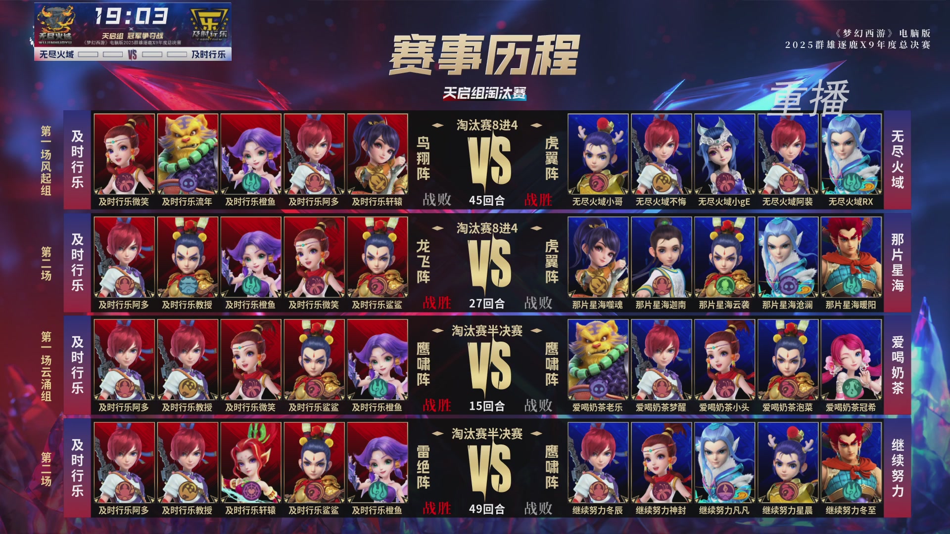 【重播】2025群雄逐鹿X9年度总决赛
