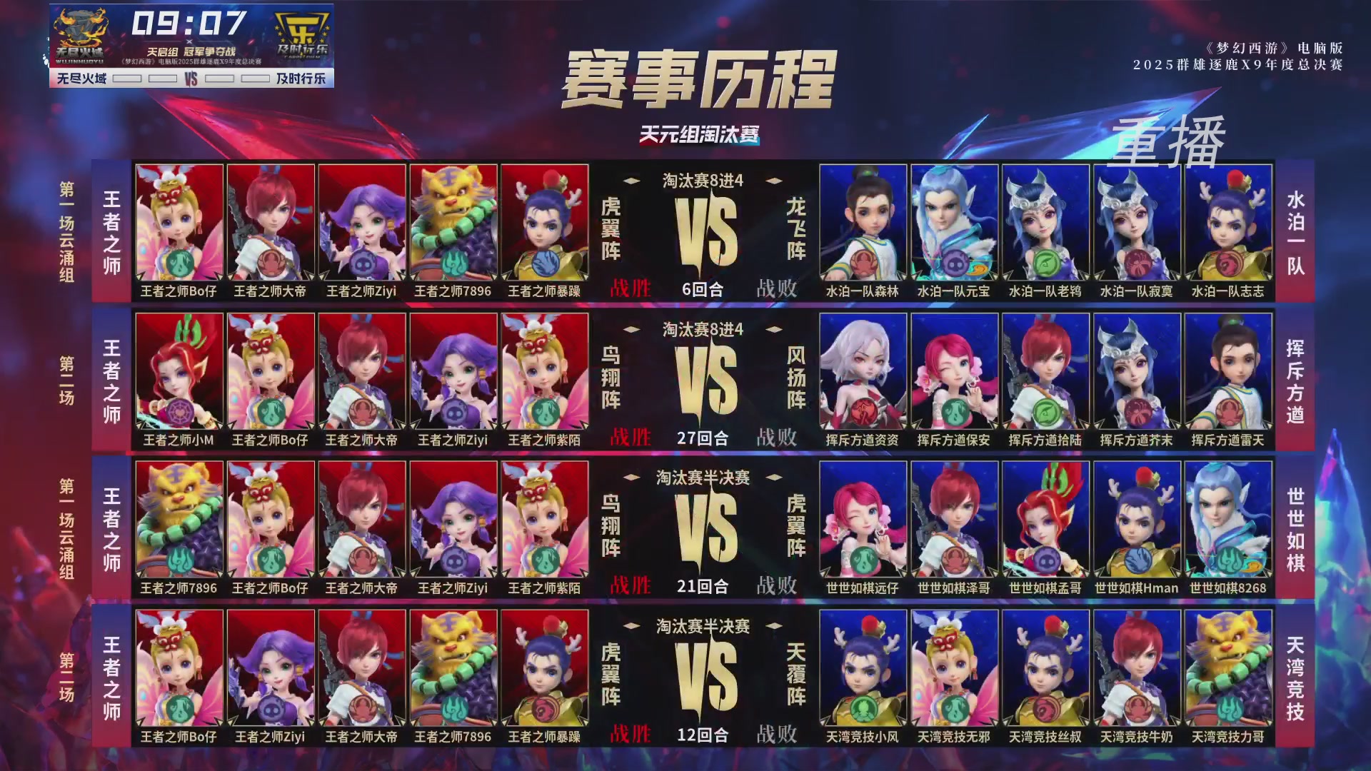 【重播】2025群雄逐鹿X9年度总决赛