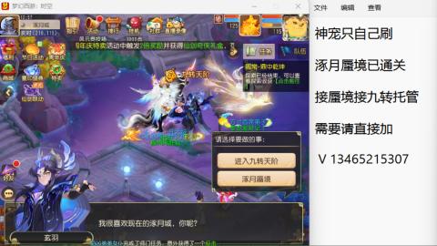 接九转蜃境托管~