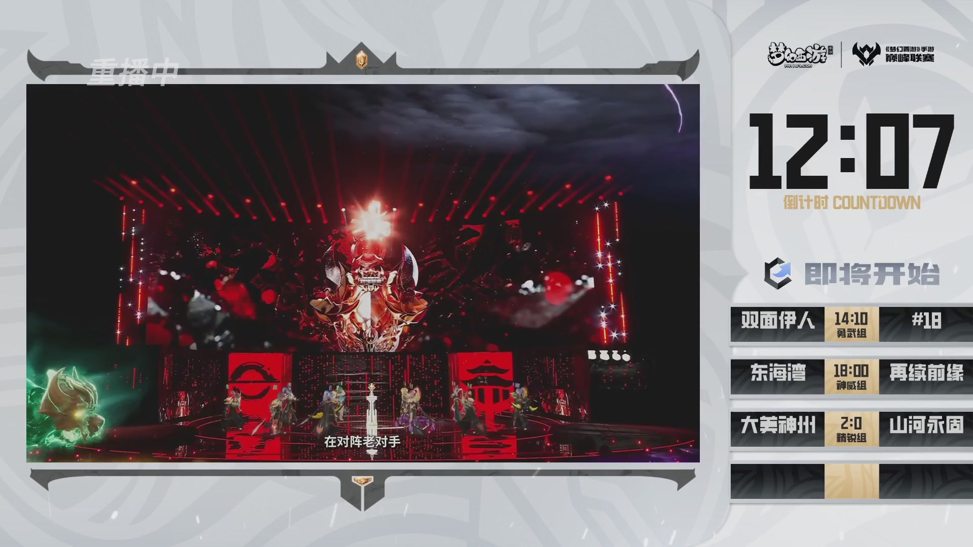 梦幻西游手游巅峰联赛S12预选赛