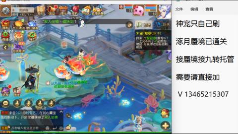 接九转蜃境托管~