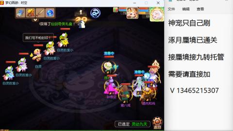 接九转蜃境托管~