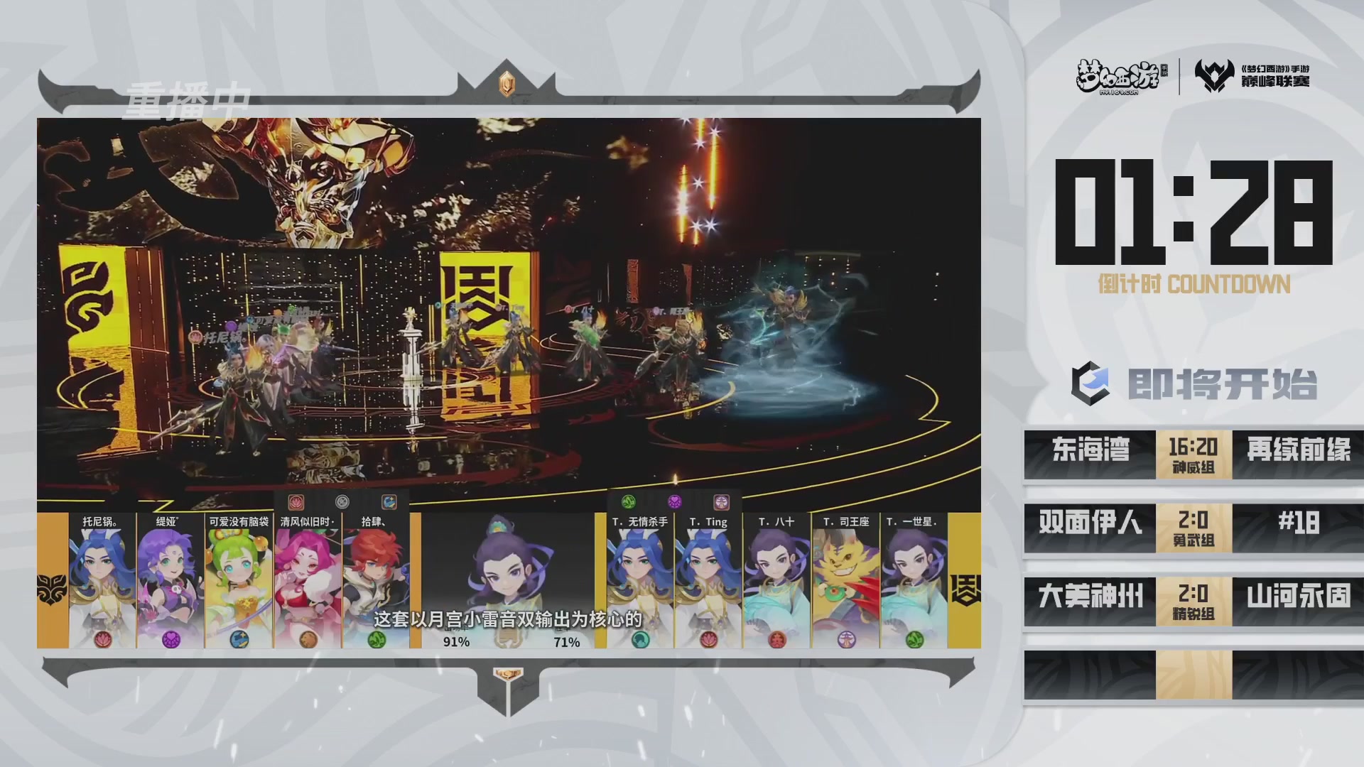 梦幻西游手游巅峰联赛S12预选赛