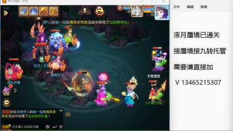 接九转蜃境托管~