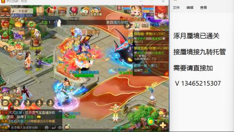 接九转蜃境托管~