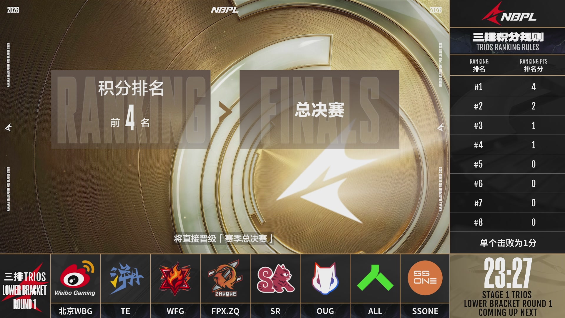 北京WBG战队第一视角【2025永劫无间职业联赛秋季赛】