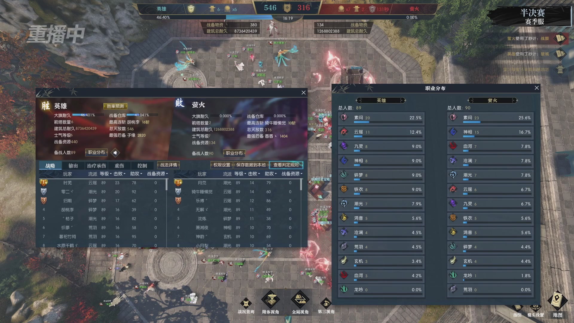 【重播】逆水寒赛季服第七届诸神之战Day3