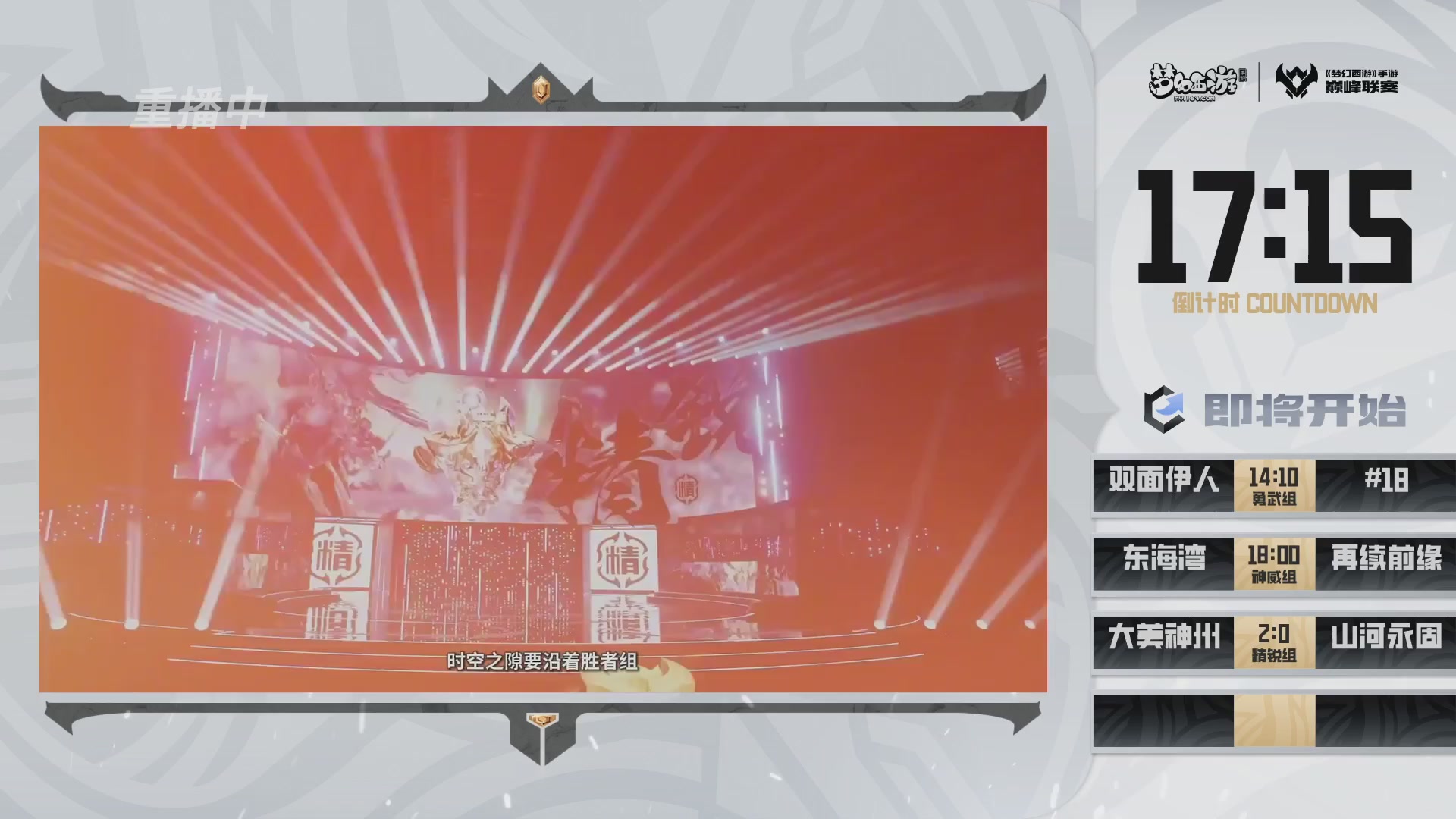 梦幻西游手游巅峰联赛S12预选赛