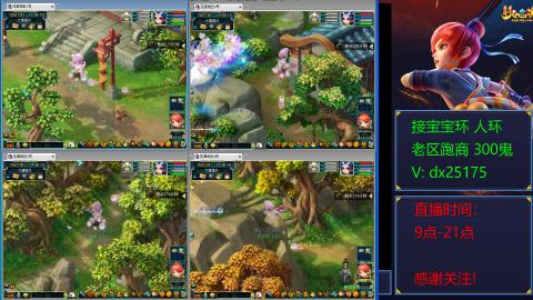 接宝宝环人环老区跑商抓鬼