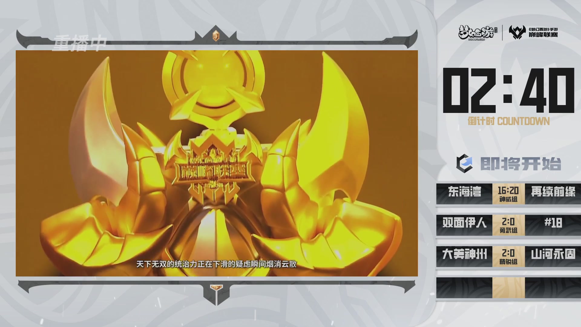 梦幻西游手游巅峰联赛S12预选赛