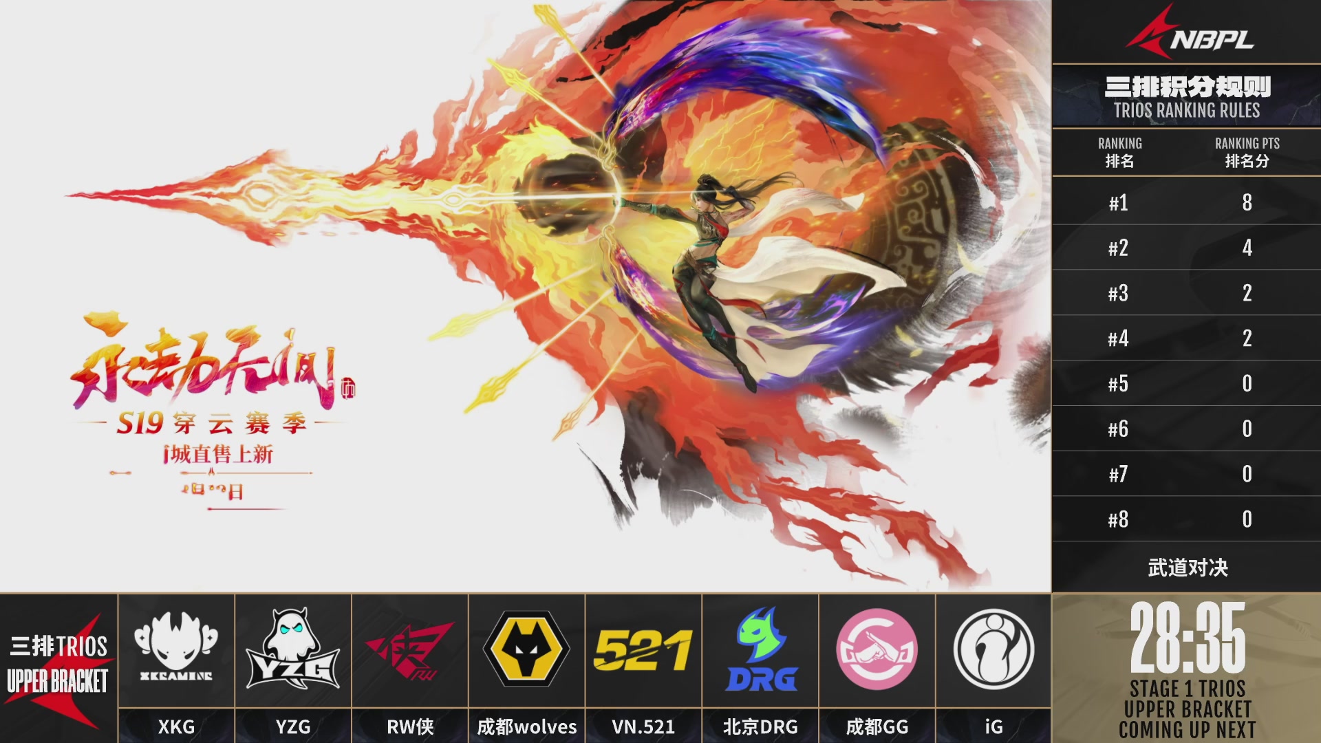 成都GG战队第一视角【2025永劫无间职业联赛秋季赛】